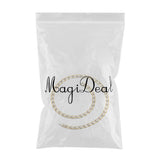 Maxbell Unisex Stainless Steel Magnetic Therapy Necklace for Pain Relief Gold-Silver