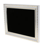 Maxbell Velvet Jewelry Display Holder Resin Picture Frame Display Rack Stand Black