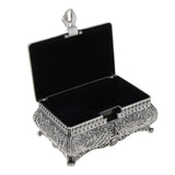 Maxbell Vintage Princess Flower Engraving Treasure Box Jewelry Storage Showcase L