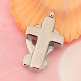 Maxbell Stainless Steel Cross Ash Urn Pendant Memorial Cremation Jewelry sister