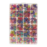 Maxbell 500pcs Bulk Loose Beads DIY Art Crafts Jewelry Kit Girls Toy Handmade Gift 4