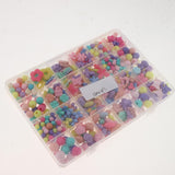 Maxbell 500pcs Bulk Loose Beads DIY Art Crafts Jewelry Kit Girls Toy Handmade Gift 4