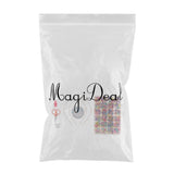 Maxbell 500pcs Bulk Loose Beads DIY Art Crafts Jewelry Kit Girls Toy Handmade Gift 4