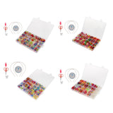 Maxbell 500pcs Bulk Loose Beads DIY Art Crafts Jewelry Kit Girls Toy Handmade Gift 5