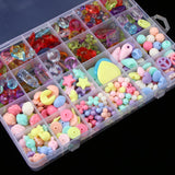 Maxbell 500pcs Bulk Loose Beads DIY Art Crafts Jewelry Kit Girls Toy Handmade Gift 5