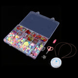 Maxbell 500pcs Bulk Loose Beads DIY Art Crafts Jewelry Kit Girls Toy Handmade Gift 5