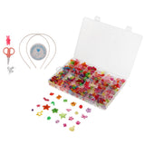 Maxbell 500pcs Bulk Loose Beads DIY Art Crafts Jewelry Kit Girls Toy Handmade Gift 6