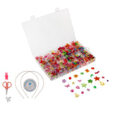 Maxbell 500pcs Bulk Loose Beads DIY Art Crafts Jewelry Kit Girls Toy Handmade Gift 6