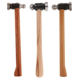 Maxbell Multifunction Iron Wooden Handles Hammer Tool for Jewelry Making Design 26mm