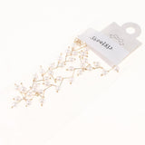 Maxbell Trendy Women Pearls Choker Clavicle Chain Short Necklace with Pendant Golden
