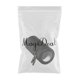 Maxbell Leather Cylindrical Automatic Watch Storage Silent Motor Watch Winder Black