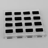 Max Acrylic Jewelry Display Ring Holder Rack Organizer Case Tray Stand 16 Slots
