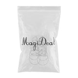 Max 6 Pairs Women Alloy Metal Dangle Large Hoop Circle Ear Studs Earrings Silver