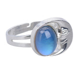 Max Alloy Emotion Feeling Color Change Mood Ring Temperature Ring Moon