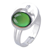 Max Alloy Emotion Feeling Color Change Mood Ring Temperature Ring Moon