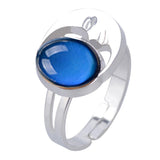 Max Alloy Emotion Feeling Color Change Mood Ring Temperature Ring Moon