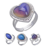 Max Emotion Feeling Color Change Mood Ring Temperature Ring Horse Eye Gem