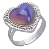 Max Emotion Feeling Color Change Mood Ring Temperature Ring Love Heart