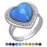 Max Emotion Feeling Color Change Mood Ring Temperature Ring Love Heart