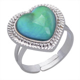 Max Emotion Feeling Color Change Mood Ring Temperature Ring Love Heart