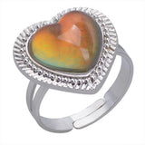 Max Emotion Feeling Color Change Mood Ring Temperature Ring Love Heart