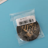 Maxbell Natural Wooden Round Earrings African Style Painted Dangle Drop with Hook
