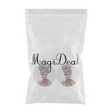 Maxbell Fashion African Personalized Style Wooden Earrings for Woman Girl Lady Gift