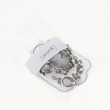 Maxbell Beauty Profile Brooch Pin Inlay Crystal Badge Enamel Alloy Charm  Silver