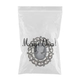 Maxbell Fashion Women Pin Alloy Flower Brooches Pins Accessories for Wedding Gifts B