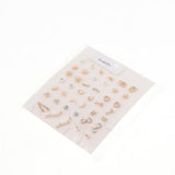 Max 21 Pairs Fashion Korean Stud Earrings Set Round Beads Stainless Steel Jewel
