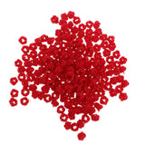 Maxbell Rope Button Bead Necklace Bracelet Loose Beads for Jewelry Making Red