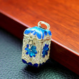 Maxbell Aromatherapy Copper Locket Essential Oil Aroma Perfume Pendant Rectangle