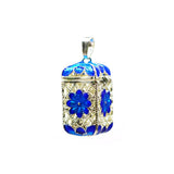Maxbell Aromatherapy Copper Locket Essential Oil Aroma Perfume Pendant Rectangle