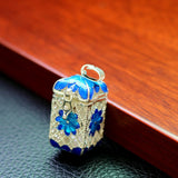 Maxbell Aromatherapy Copper Locket Essential Oil Aroma Perfume Pendant Rectangle