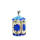 Maxbell Aromatherapy Copper Locket Essential Oil Aroma Perfume Pendant Rectangle