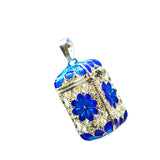Maxbell Aromatherapy Copper Locket Essential Oil Aroma Perfume Pendant Rectangle