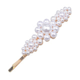 Maxbell Women Girls Simulated Pearl Slide Hair Clips Barrettes Hairpin Wedding Party