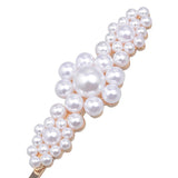Maxbell Women Girls Simulated Pearl Slide Hair Clips Barrettes Hairpin Wedding Party