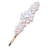 Maxbell Women Girls Simulated Pearl Slide Hair Clips Barrettes Hairpin Wedding Party