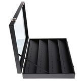 Maxbell Clear Lid Jewelry Tray Display Organizer Storage Box Case Showcase Type 2