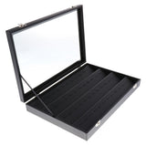 Maxbell Clear Lid Jewelry Tray Display Organizer Storage Box Case Showcase Type 2