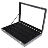 Maxbell Clear Lid Jewelry Tray Display Organizer Storage Box Case Showcase Type 2