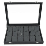 Maxbell Clear Lid Jewelry Tray Display Organizer Storage Box Case Showcase Type 2
