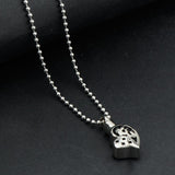 Maxbell Urn Ashes Locket Necklace Cremation Pendants Always in My Heart Jewelry  2