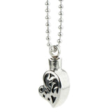 Maxbell Urn Ashes Locket Necklace Cremation Pendants Always in My Heart Jewelry  2