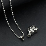 Maxbell Urn Ashes Locket Necklace Cremation Pendants Always in My Heart Jewelry  2