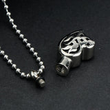 Maxbell Urn Ashes Locket Necklace Cremation Pendants Always in My Heart Jewelry  2