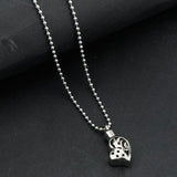 Maxbell Urn Ashes Locket Necklace Cremation Pendants Always in My Heart Jewelry  2