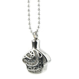 Maxbell Urn Ashes Locket Necklace Cremation Pendants Always in My Heart Jewelry  3