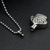 Maxbell Urn Ashes Locket Necklace Cremation Pendants Always in My Heart Jewelry  3